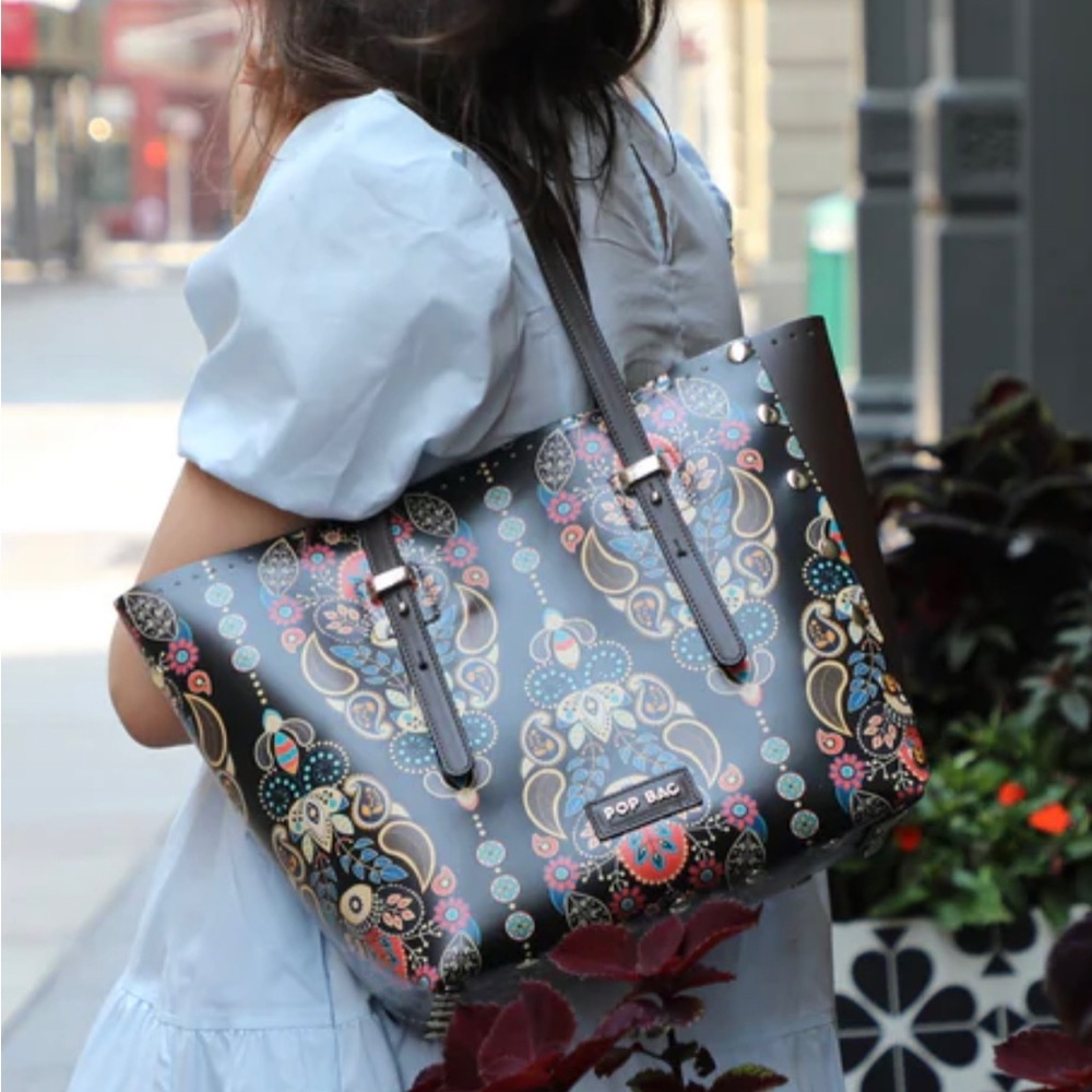 Very unique petite tote never used - Picture 7 of 7